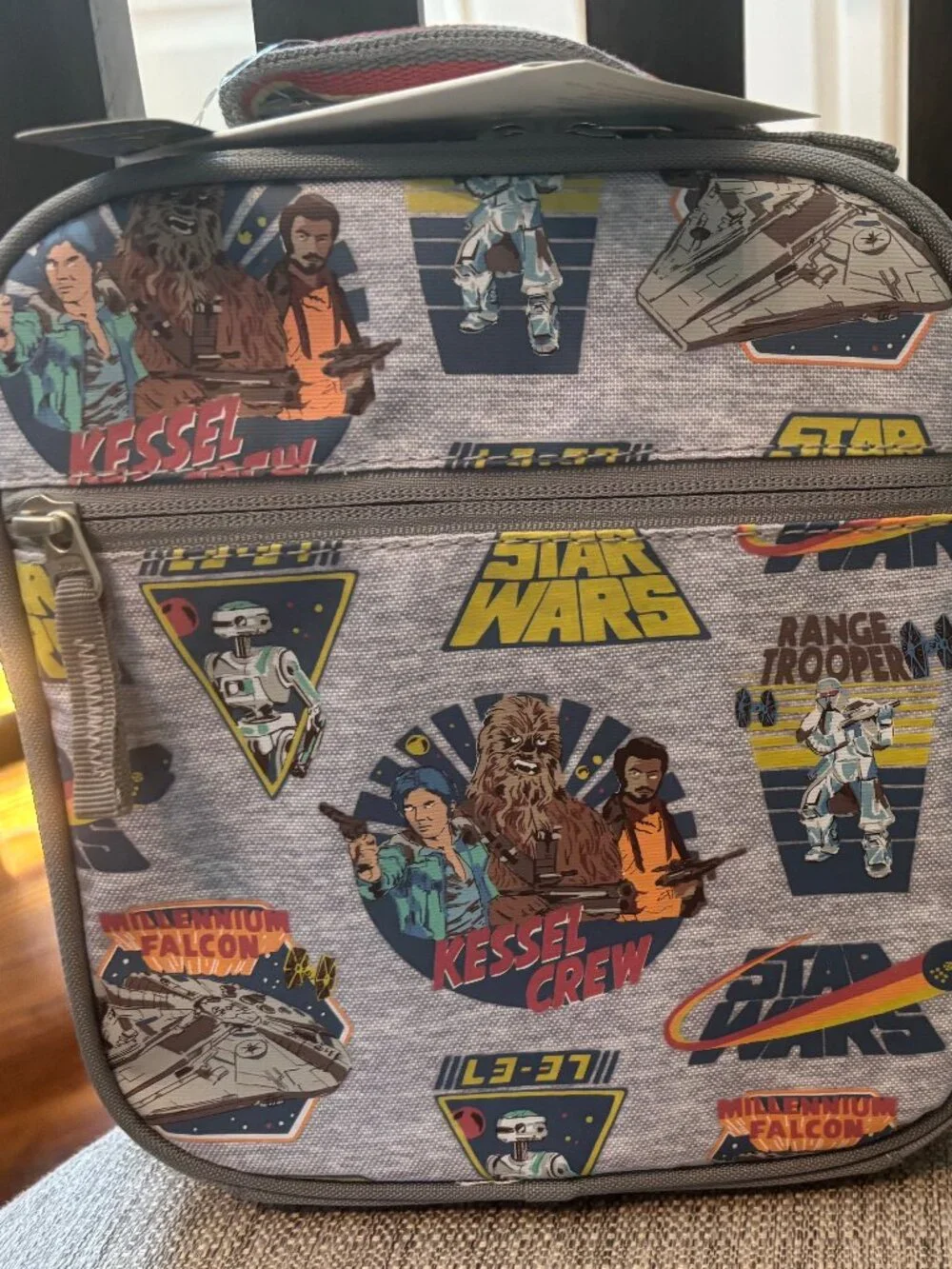 NWT Star Wars Pottery Barn School Kids LUNCHBOX + ICE BAG Space SET New boy girl